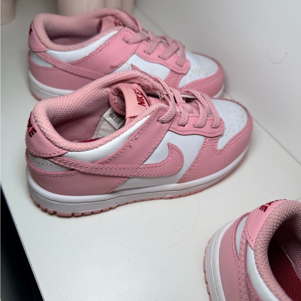 KIDS' TODDLER NIKE DUNK LOW CASUAL SHOES - Picture 4 of 11